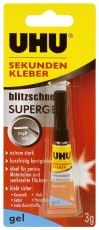 Sekundenkleber blitzschnell SUPERGEL - 3 g