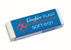 Radierer Plast Soft 65x21x12mm