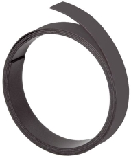 Magnetband - 100 cm x 15 mm, schwarz