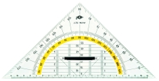 Geometrie-Dreieck - 250 mm, mit abnehmbarem Griff