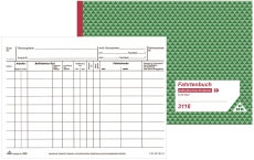 Fahrtenbuch für Lkw - SD, 2 x 25 Blatt, DIN A5 quer