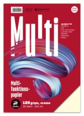 Multifunktionspapier 7X PLUS - A4, 120 g/qm, creme, 35 Blatt