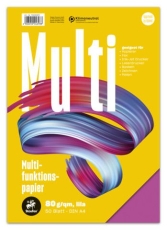 Multifunktionspapier 7X PLUS - A4, 80 g/qm, lila, 50 Blatt