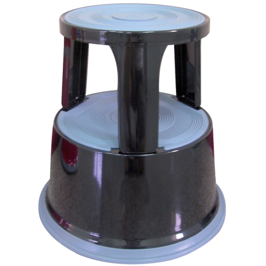 Rollhocker aus Metall - Gewicht 5 kg, schwarz