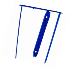 Bankers Box® Archivclip für Endlospapier - blau, 100er Pack