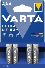 Batterien Ultra Lithium - Micro/AAA, 1,5 V