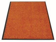 Schmutzfangmatte Eazycare Color - 60 x 90 cm, orange, waschbar