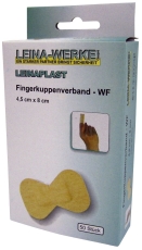 Fingerkuppenverband - 50 Stück lose, 4,5 cm x 8 cm wasserfest