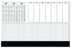 Schreibunterlagenkalender 60x40cm