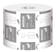 Toilettenpapier Plus System Toilet 800 - 2-lagig, weiß, 36 Rollen à 800 Blatt