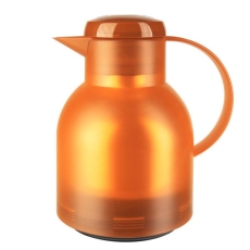 Samba Isolierkanne - 1,0 Liter, orange-transluzent