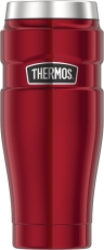 Thermobecher STAINLESS KING - 0,47L, rot