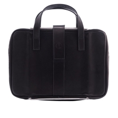 Laptoptasche Viva 15.6 - integrierter Laptop-Ständer, Leder, schwarz