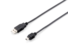 USB 2.0 Cable Type A Male to Mini-B Male 1,8m