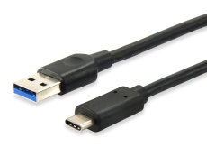 USB 3.2 Gen 1x1 Type-A to C, M/M , 1.0m, Black