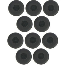 Lederohrkissen für Evolve 20-65 - schwarz, Leder, 10 Stück