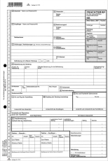 Frachtbrief für den gewerblichen Güterkraftverkehr - SD, 1 x 3 Blatt, DIN A4