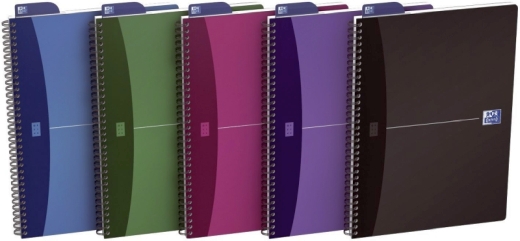Office Urban Mix Spiralbuch - A6, 5 mm kariert, 90 Blatt, sortiert