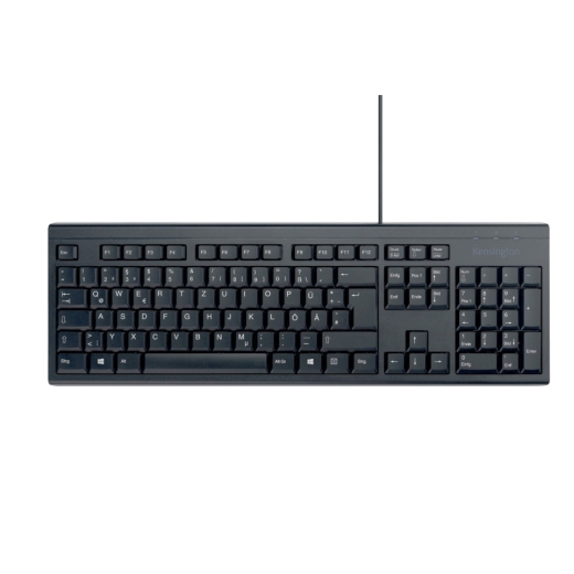 Tastatur KB100S EQ, USB, kabelgebunden, schwarz