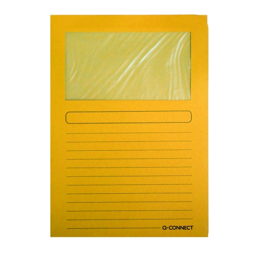 Umlaufmappe, A4, Pappe, gelb