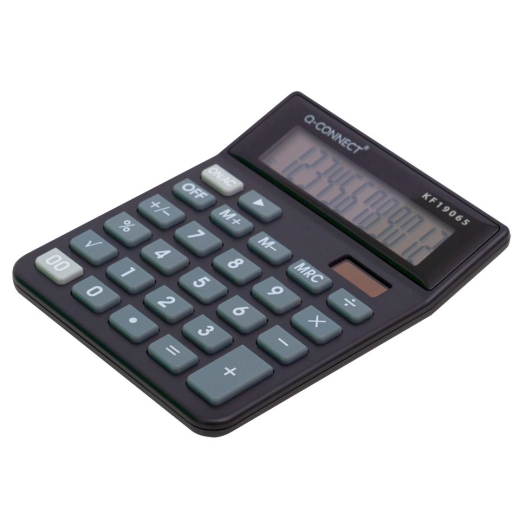 Tischrechner, 12-stellig, schwarz