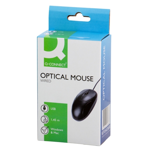 3-Tasten-Maus optisch, schwarz