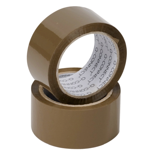 Packband, 38 mm x 66 m, 8 Rollen, braun