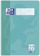 Heft A4 / 16 Blatt Lineatur 27 - Touch aqua