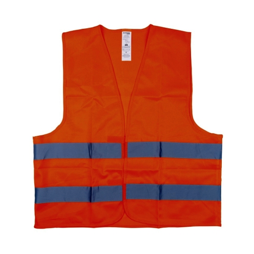 Warnweste, Größe 10=XL, Polyester, orange