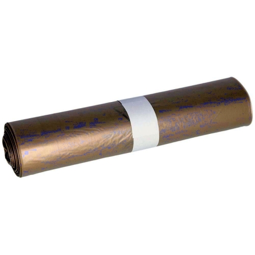 Abfallsack Recycling, 120L, 25 Stück, transparent