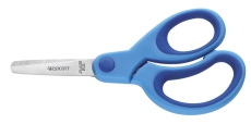 Schere Kids Softgrip 13 cm, blau, rund