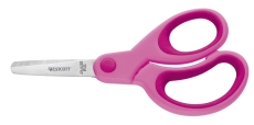 Schere Kids Softgrip 13 cm, pink, rund