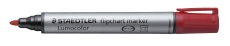 Lumocolor® 356 flipchart marker - Rundspitze, rot