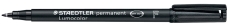 Feinschreiber Universalstift Lumocolor® - permanent, F, schwarz