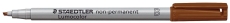 Feinschreiber Universalstift Lumocolor® - non-permanent, B, braun