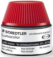 Tinte für Marker Lumocolor® refill station - 20 ml, rot