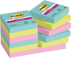 Haftnotiz Super Sticky Notes - 47,6 x 47,6 mm, 12x 90 Blatt