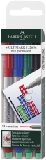 CD-Marker MULTIMARK - non-permanent, M, 4 Farben Etui