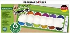 Deckfarbkasten Green Winner - 12 Farben