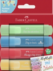 Textmarker TL 46 Pastell Promo - 4er Etui