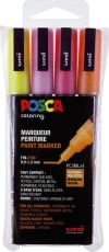 Marker - 0,9 - 1,3 mm, 4er Set Glitter sortiert