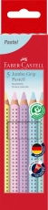 Buntstift Jumbo GRIP - 5 Farben Pastell sortiert