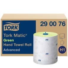 Matic® Rollenhandtuch für System H1 - 6 Rollen 21 cm x 150 m, grün, 2-lagig