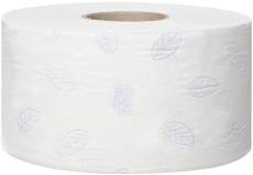 Toilettenpapier Mini-Jumbo für T2 System - 12 Rollen, 3-lagig, weiß