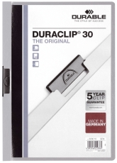 Klemm-Mappe DURACLIP® 30 - A4, grau