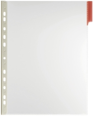 Sichttafel FUNCTION PANEL - Hartfolie, A4, rot