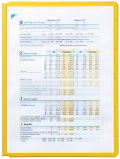 Sichttafel SHERPA® PANEL A4, gelb