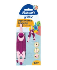 Schulzirkel griffix® - Ø272 mm, 155mm, Spitzenschutz, Sweet Berry