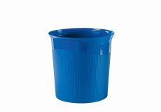 Papierkorb Re-LOOP - 13 Liter, rund, blau