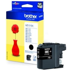 BROTHER Inkjetpatrone LC121BK schwarz